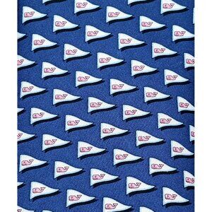 Vineyard Vines Men's "Tied To A Cause" Sea Splash Whale Tie $85 NWT